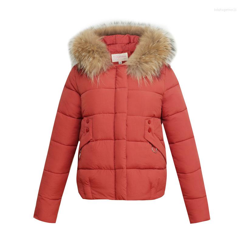 

Women's Trench Coats Cotton Jacket 2023 Winter Short Coat Female Korean Version Thick Down Padded Jackets Women Bread Overwear Overcoat, Black
