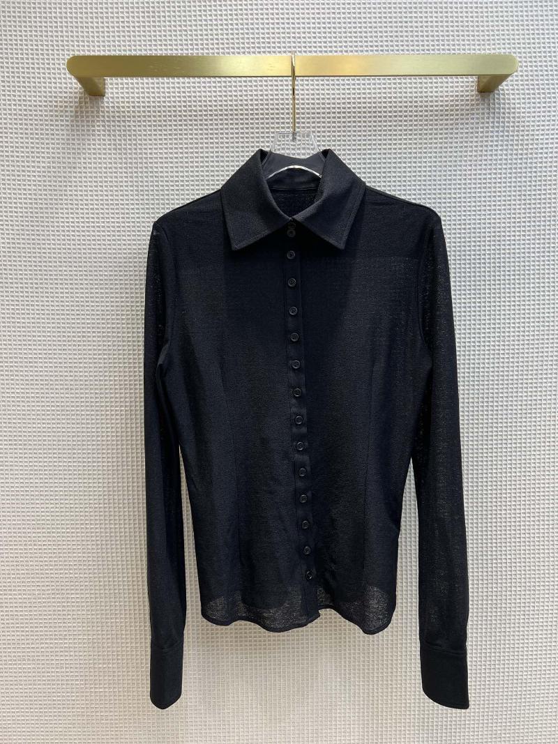 

Women' Blouses 2023 Women' Fashion Long-sleeved Sexy Wool Bottoming Shirt 1026