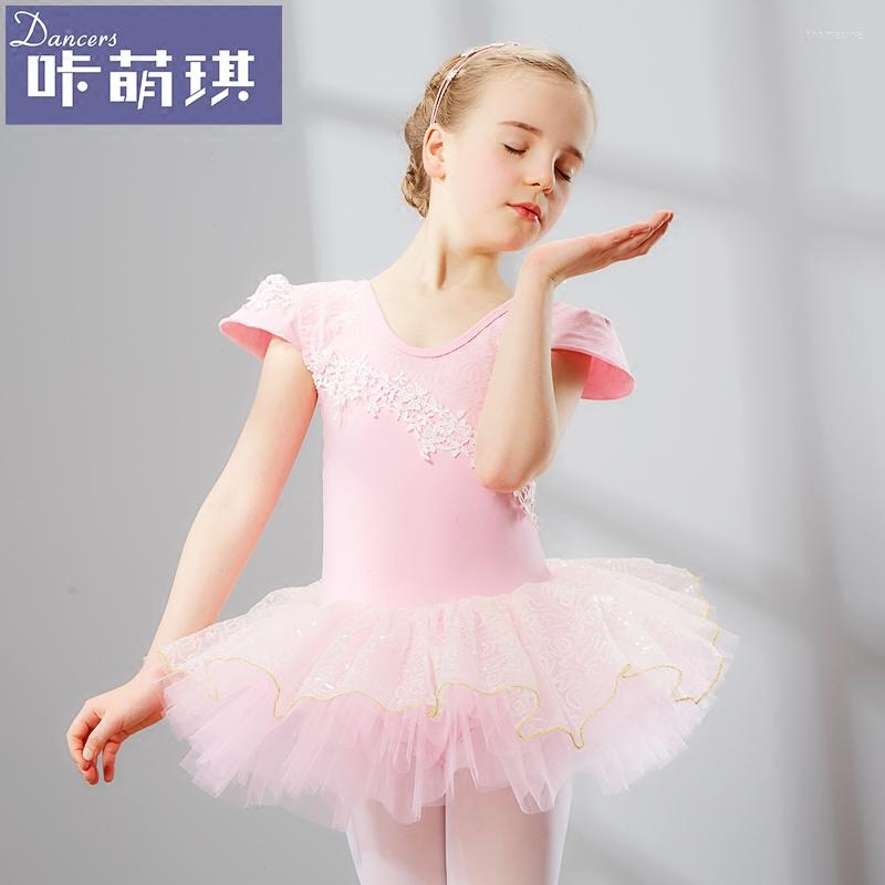 

Stage Wear 2023 Girls Ballet Dancing Competition Suit Students Show Dress Children Dance Costumes B-3357, Black
