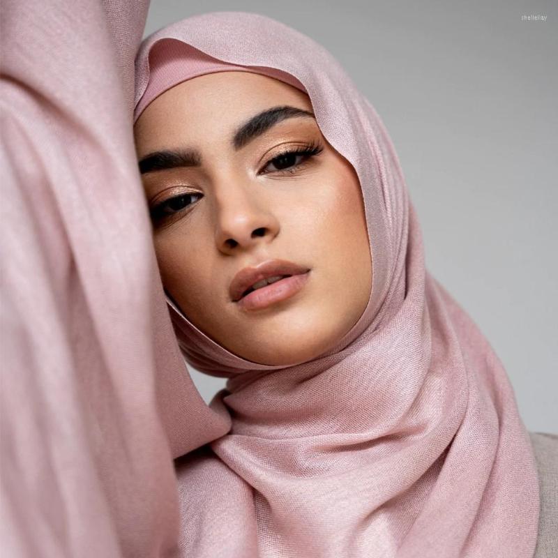 

Scarves Viscose Headwrap Scarf For Women Plain Hijab Muslim Casual Long Shawl Wraps Thin Islamic Turban