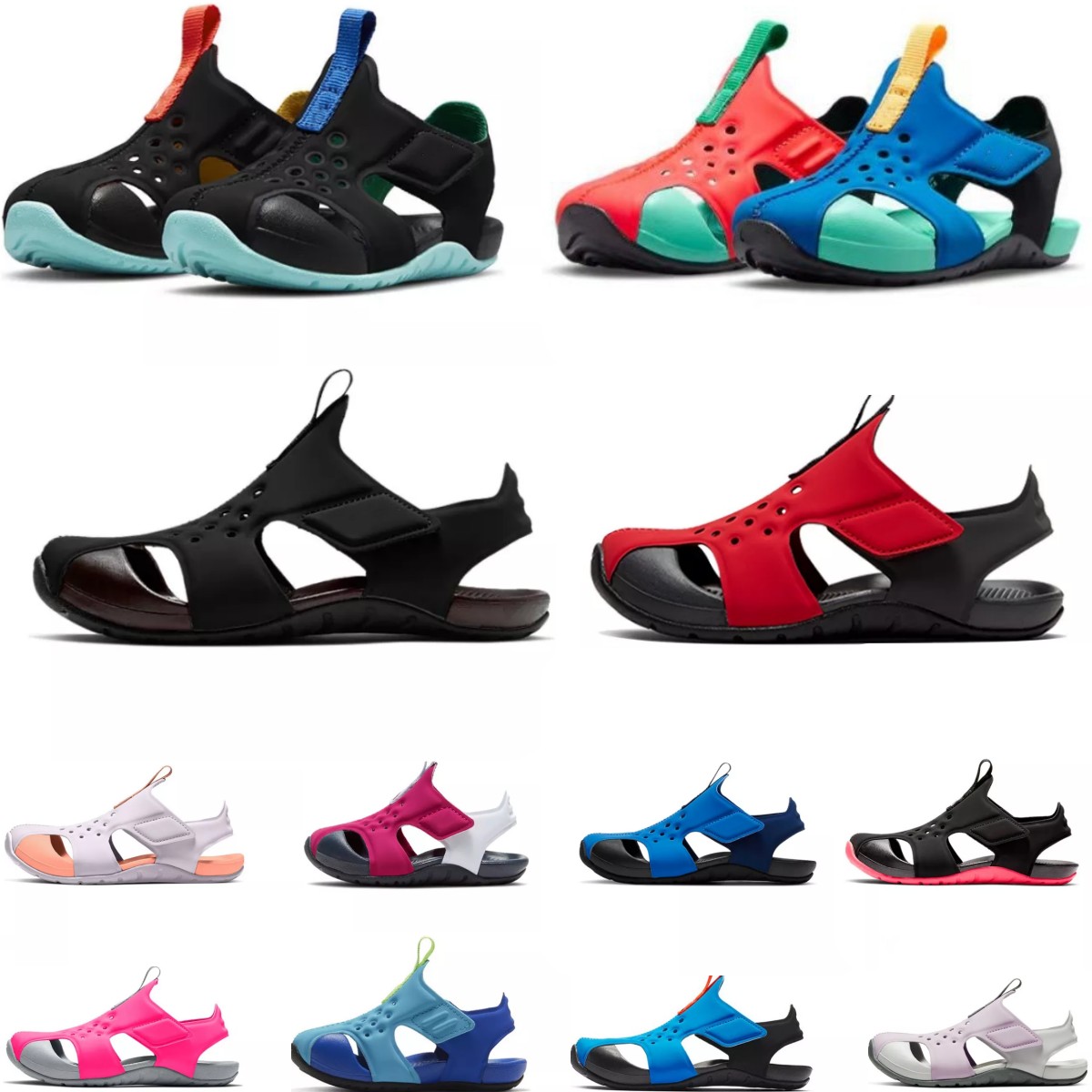 

Kids Shoes Designer Baby Beach hole Sandals Girls Boys Casual Summer shoe Children Toddler Youth Infants Kid foam Slippers Ourtdoor Runners Sandals Re o12O#