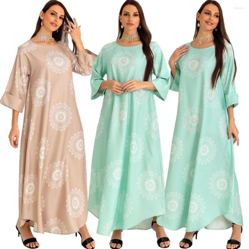 

Ethnic Clothing Kaftan Women Abaya Muslim Long Maxi Dress Dubai Islamic Moroccan Jalabiya Caftan Sarees For In India