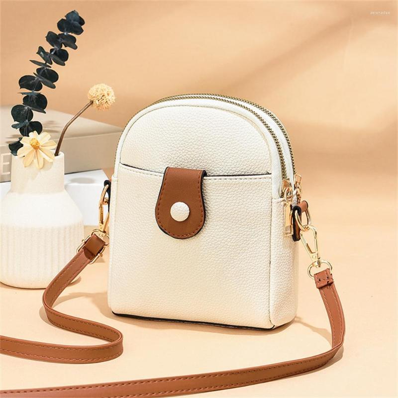 

Evening Bags Women's Bag 2023 Trend Luxury Designer Women Shoulder Small Satchel Zipper Messenger Brand Purse And Wallet, Phone purse 2