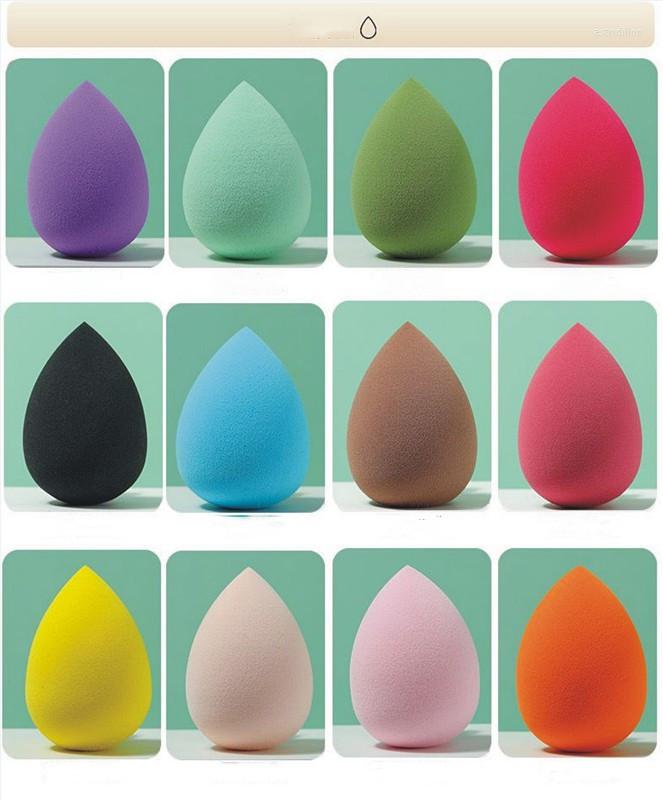 

Makeup Sponges 3pcs/bag Multicolor Macarone Professional Cosmetic Puff Blending Face Liquid Foundation Cream Soft Water Sponge