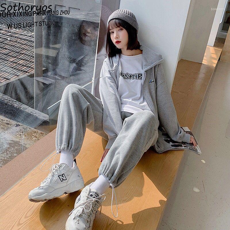 

Women' Sleepwear Women Sleep Bottoms Casual Long Pants Solid Elastic Waist Home Wear Soft Joggers Thicken Winter Warm Ulzzang Loose Leisure, Black