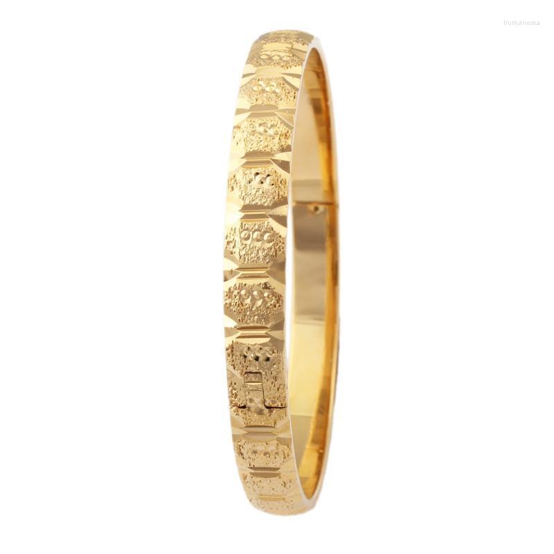 

Bangle 2023 Fashion Bracelet And For Women / Gold Color Bangles Bracelets African India South America Trum22