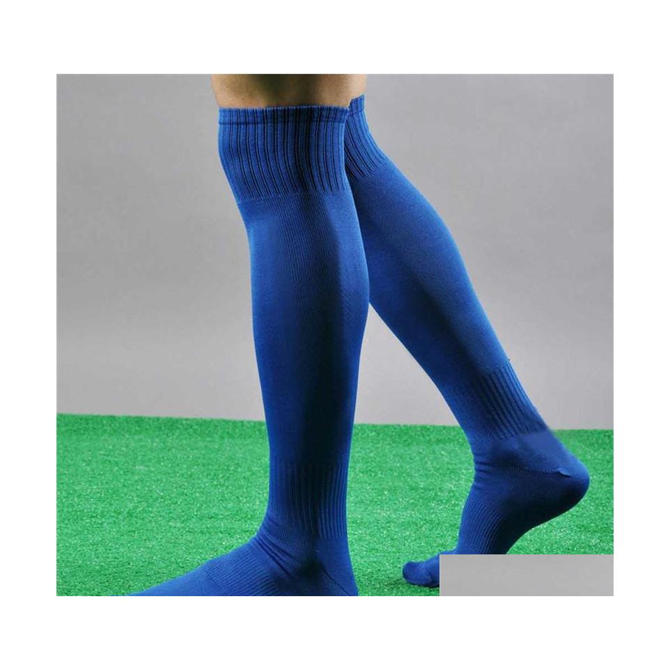 

Sports Socks Men Sport Football Soccer Long Over Knee High Sock Baseball Hockey Calcetines Ciclismo Drop Delivery Outdoors Athletic Dhgxa, As picture show