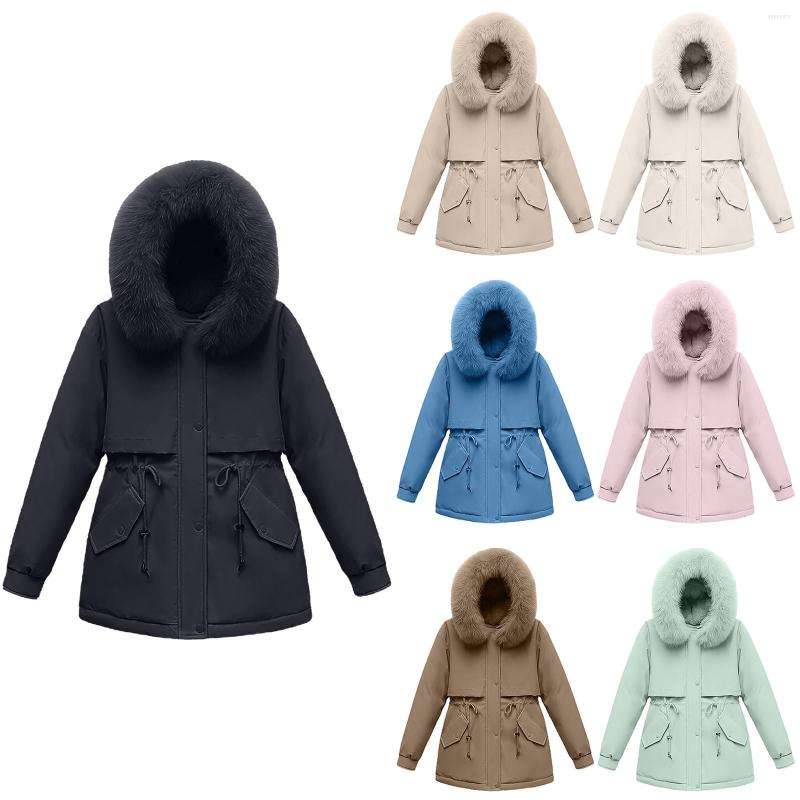 

Women's Trench Coats Womens Casual V Neck Long Sleeve Button Corduroy 95%polye Blouse Coat Tops Jacket Bread Clothing And Velvet Padded, Blue