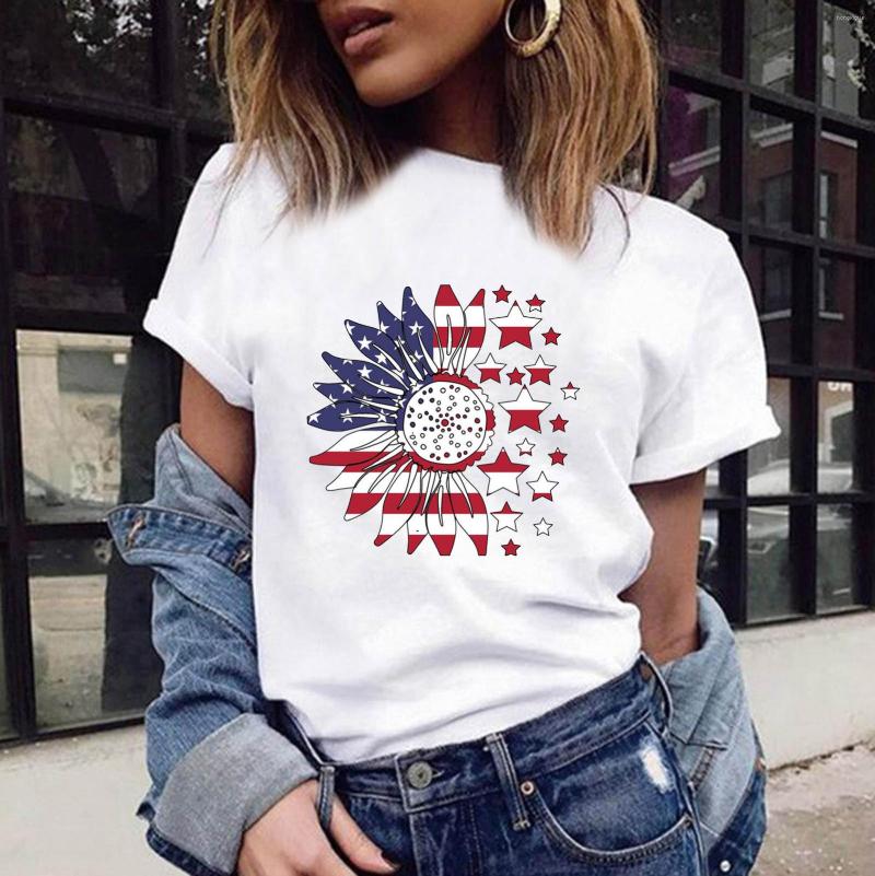 

Women's T Shirts Women ShirtShort Sleeve Casual Stylish Top, White