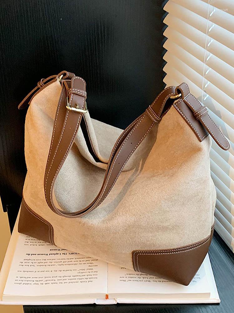 

Evening Bags Large Capacity Underarm Women's Shoulder Bag Designer Contrast Handbags For Women Luxury Pu Leather Female Crossbody, Black