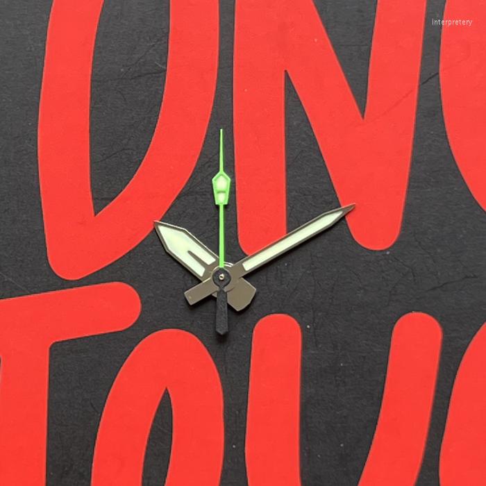 

Watch Repair Kits Colorful MM Second Hand SKX007 Hands Green Luminous Pointer NH36A For NH35A Movement Dial