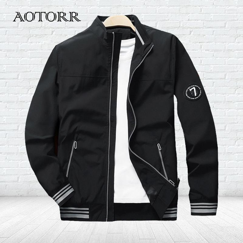

Men's Jackets Men's Jacket Fashion Casual Spring Autumn High Quality Baseball Coats Men 2023 Stand Collar Mens EU Size, Nmgjk011black