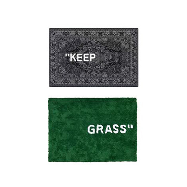 

Cashew Flower KEEP RUG GRASS Carpets Floor Mats Trendy Designer Carpet Decorations Rug, Green ( grass )