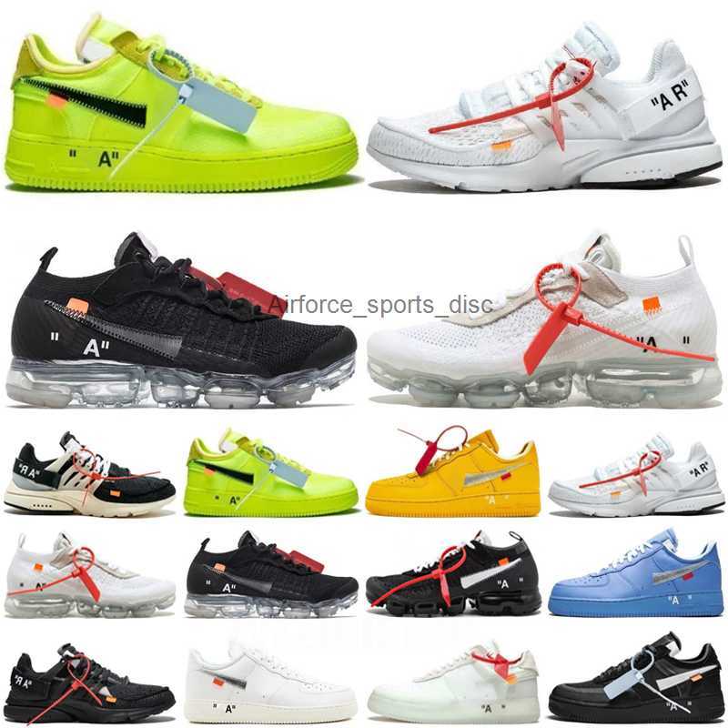 

2023 Original Mens womens Offs White top trainer Shoes MCA Blue Red mac Silver Metallic Volt Triple black GNER Presto 2.0 Chaussures, Color 1