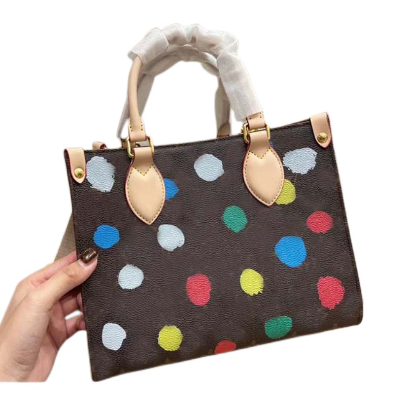 

The Totes Bags women fashion shoulder shopping Designer Handbags famous Large capacity plain letter leather coin purse casual crossbody cool great wallets, Brown1