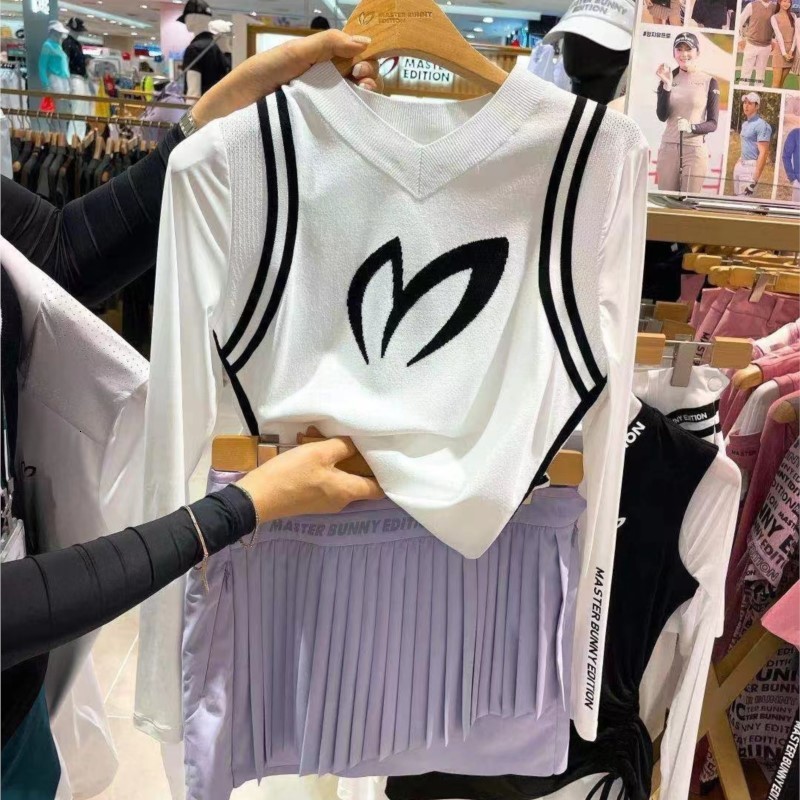 

Outdoor TShirts Golf Ladies Summer Ice Silk Sleeve Knitwear Sunscreen Stretch Top Breathable Slim Sports Girl TShirt 230203, Black