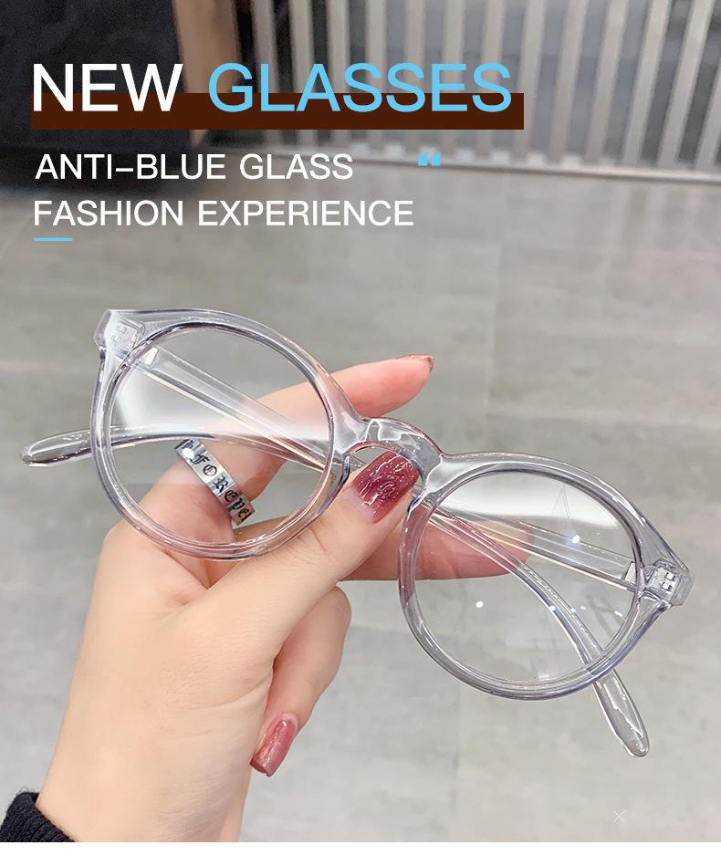 

Sunglasses Frames Round Eye Glasses For Men Women Myopia Frame Anti Blue Light Ray Reading Computer Eyewear Fashion
