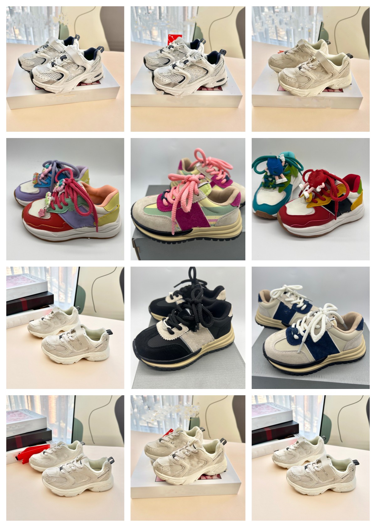 

Fashion Designer kid shoes Infant Outdoor sport Running Baby Sneakers spring classic Breathable comfortable Loop Leather Neonatal Sole Toddler Girl Shoes 22-35, #10