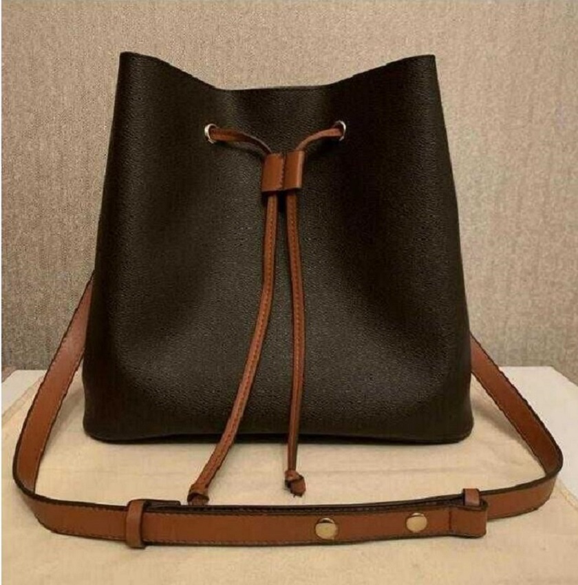 

Hota Sales newe luxuryi designera women shoulder bags leather old flower bucket bag famous Drawstring handbags Cross Body purse001, Customize