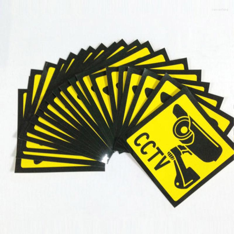 

20pcs Sticker Warning Decal Signs Home CCTV Surveillance Security Camera Warn