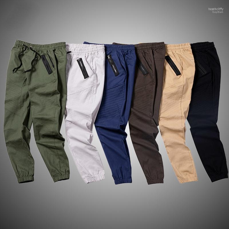 

Men' Pants Joggers Cargo Men Autumn Multi-pocket Hip Hop Harem Casual Mens Solid Trousers Harajuku Street Male SweatpantsMen' Heat22, Fk111khaki