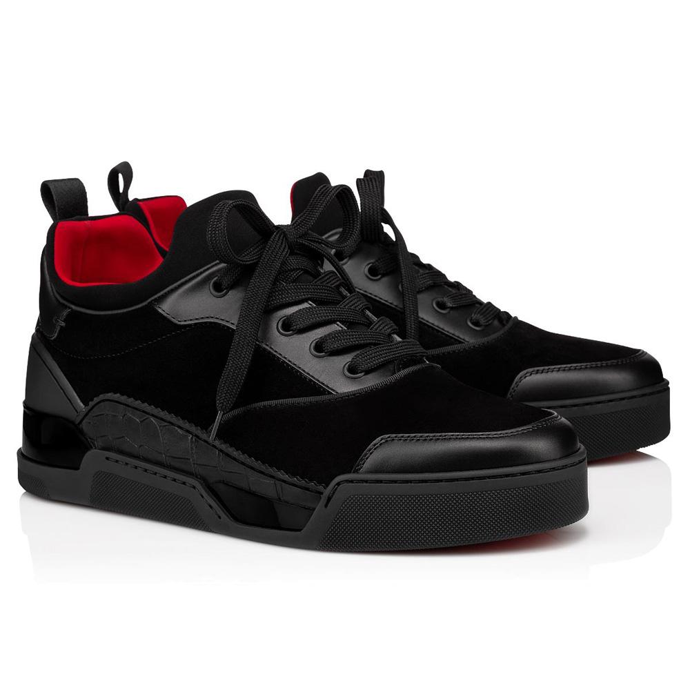 Designer Christians Chaussures De Luxe Célèbres Bas Tops Elastikid s Chaussures Habillées En Cuir Aurelien Plat Classique Casual Hommes Femmes Fa