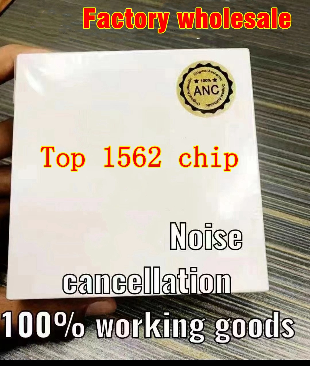 

PRO2 Wireless Earphone earphones ANC Noise cancelling Top 1562 Chip TWS Wireless Charging gaming Bluetooth Headphones Generation In-Ear Detection Phone New 2023, White mixed valid serial number