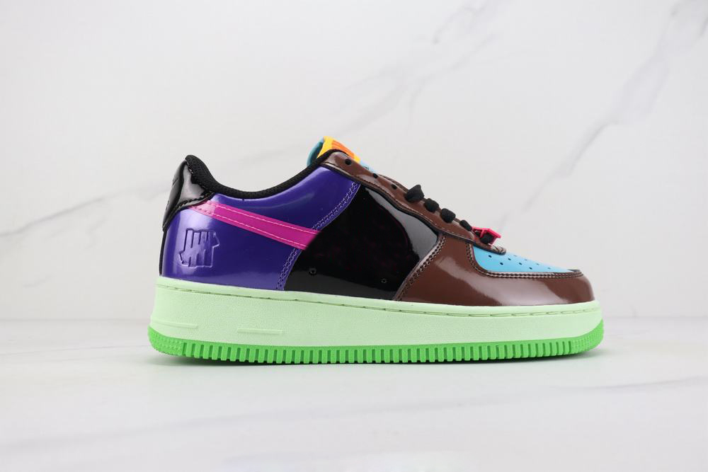 

With Box UNDEFEATED Ones Running Shoes Men Women Multi Patent Pink Prime Sports Sneaker