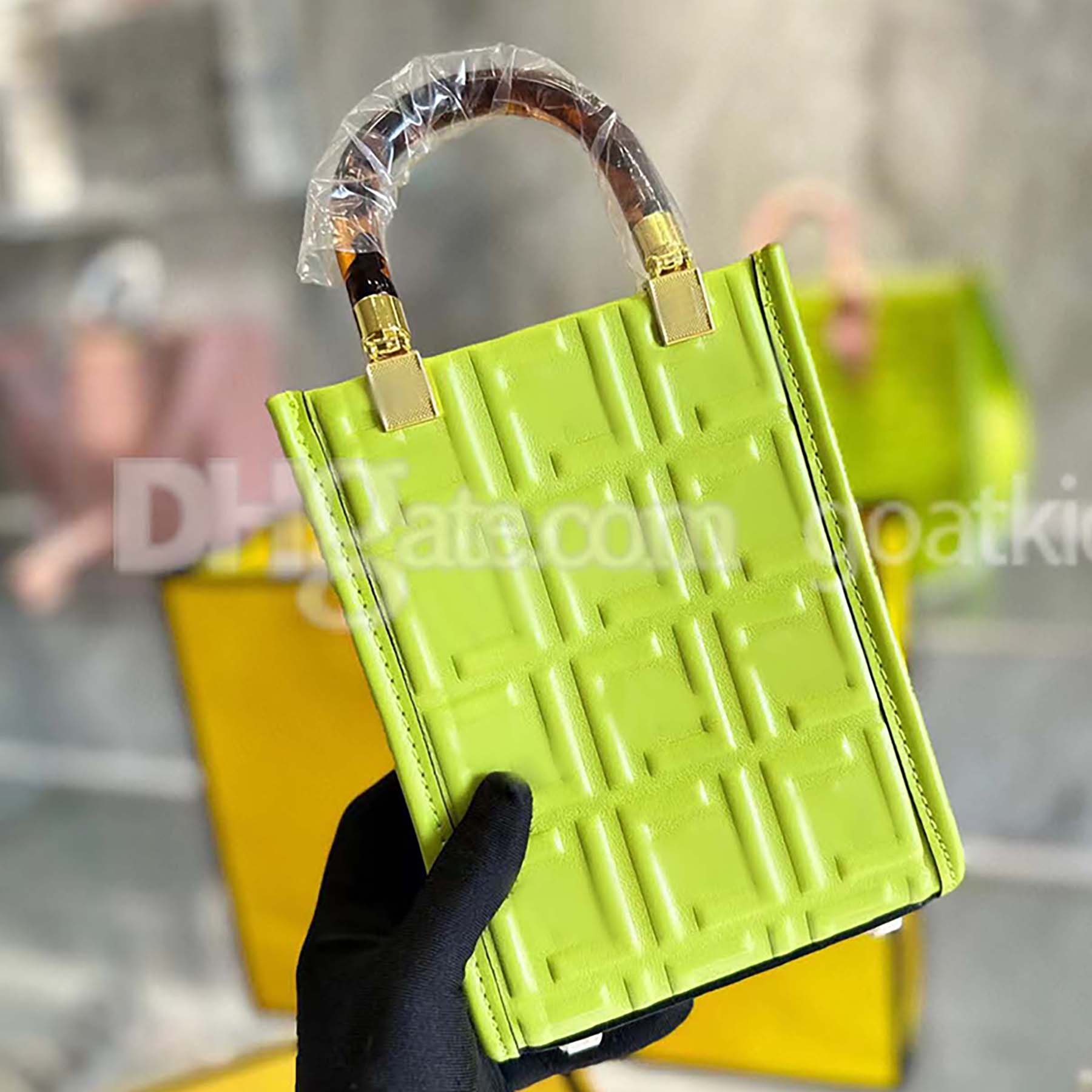 

Mini Sunshine Shopper Totes Purse Bags Designer Women Shoulder Bag Handbags Leather Crossbody Messenger Shopping Bags Lady Embossing Luxury Leather Wallet Purses