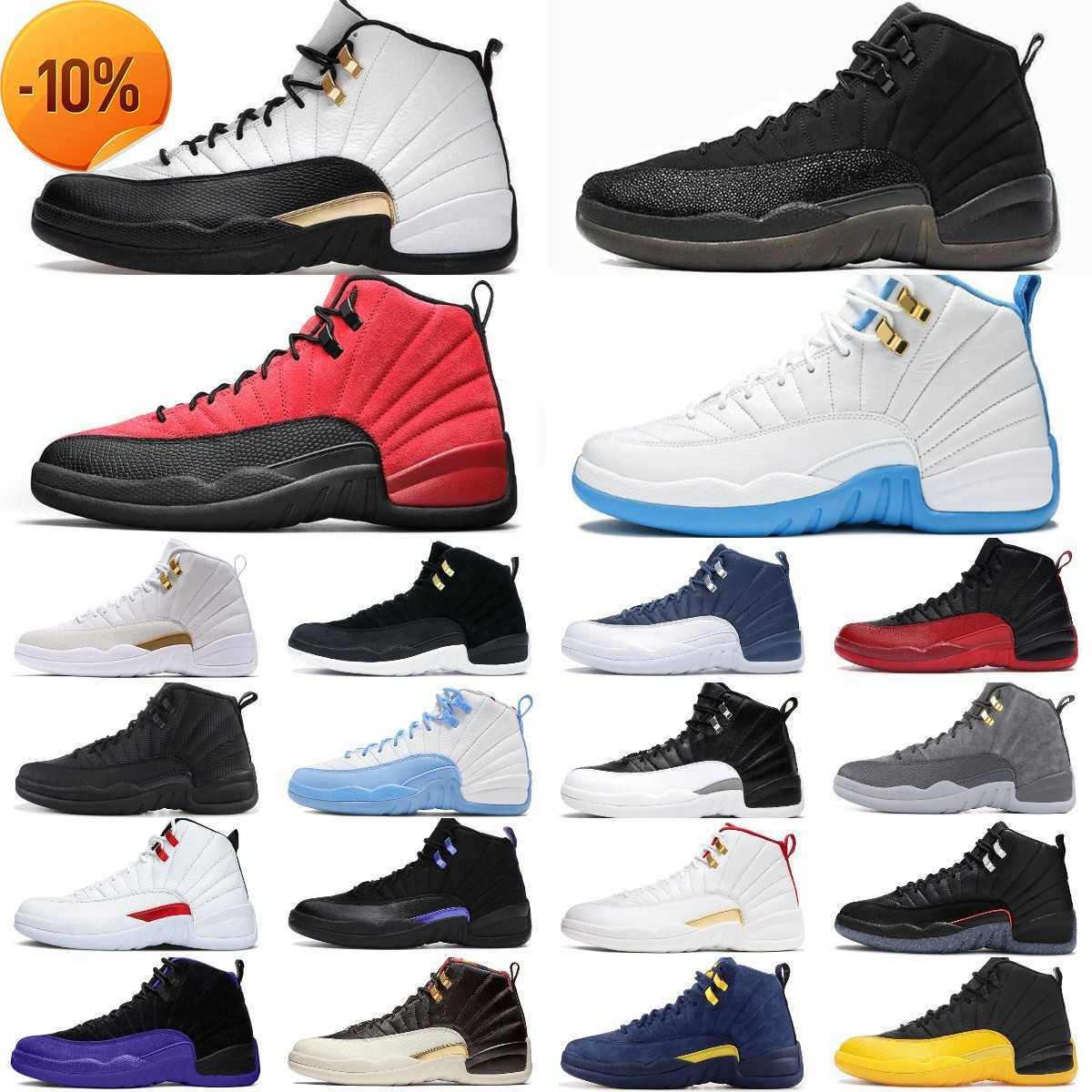 

NEW Men 12s Baskaetball Shoes 12 Black Taix Hyper Royal Royalty Playoffs Twist Dark Concord Reverse Flu Game University Gold French Blue The Mens Sneakers Sports, 12009
