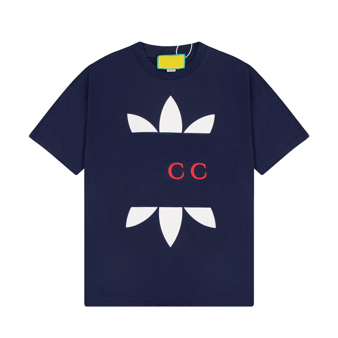 

Men's Plus Size Hoodies & Sweatshirts Round neck embroidered and printed polar style summer wear with street pure cotton mju