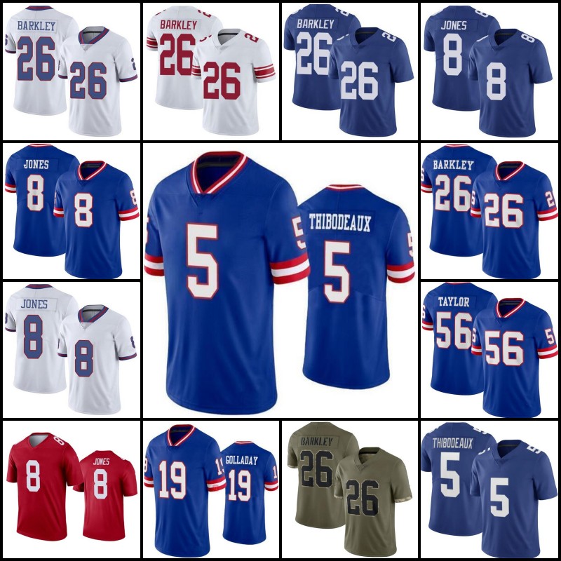 

Kayvon Thibodeaux Saquon Barkley Jersey Daniel Jones 97 Dexter Lawrence Kenny Golladay Kadarius Toney Football Michael Strahan Lawrence Taylor 12 Darren Waller, Men jersey