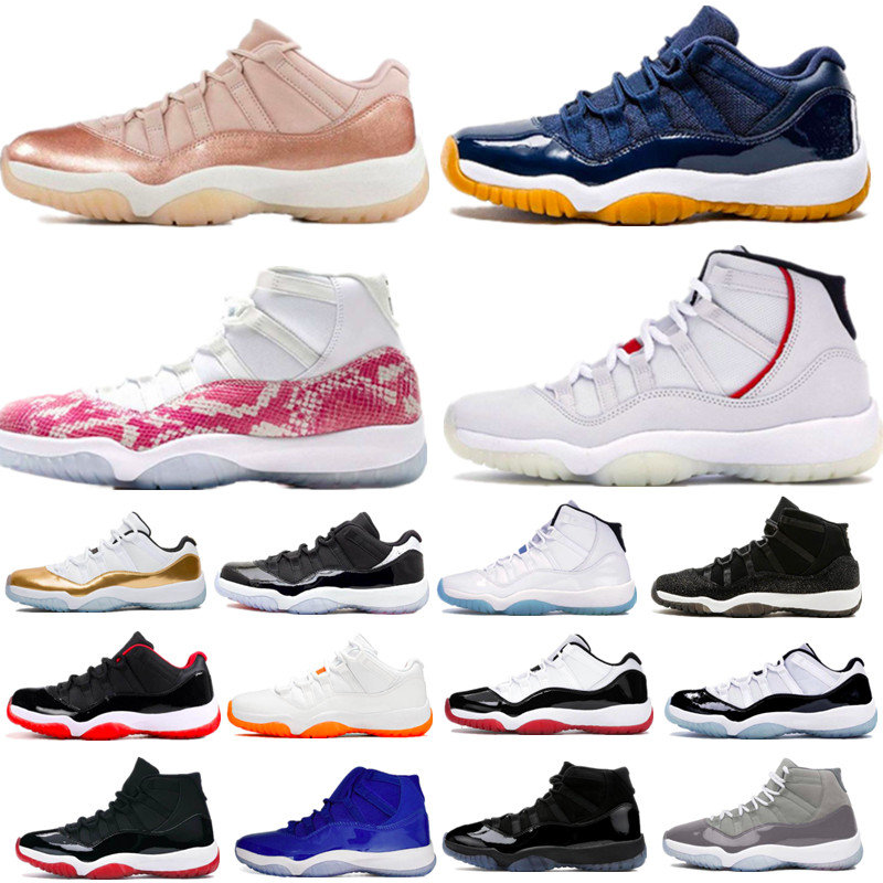 

11s Men Women Basketball Shoes Citrus Legend Blue 11 Cap and Gown Concord Bred Gamma Blue High Olive Lux Infrared 23 Wmns Concord Navy Gum Mens Trainer Sports Sneakers, Citrus 40-47