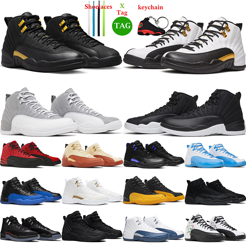 

12s men basketball shoes jumpman 12 Black Taxi Royalty Flu Game Gamma Blue Gym Red Hyper Royal Stealth Dark Concord mens trainers sports sneakers outdoor