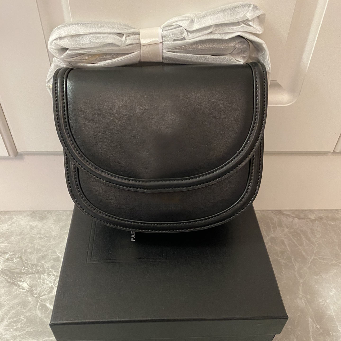 

7A Bags Luxury Brand Designer Saddle Purse Cowhide Handbags Fashion Women Cross Body Bag, White