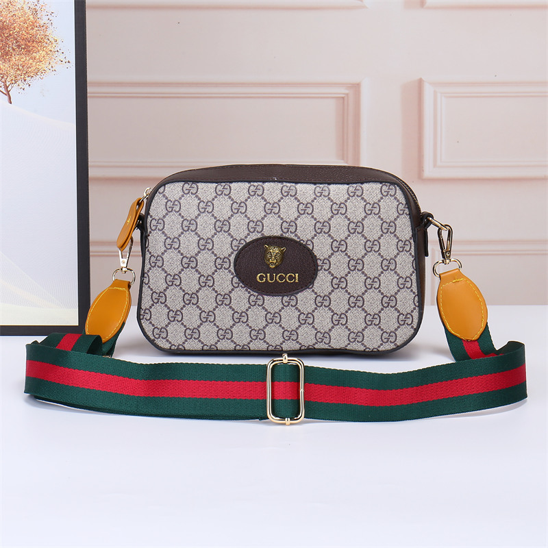 

New Vintage Tiger Head Shoulder Messenger gucci Bags Men Women Fashion guccie Camera Waist Purse Designer guccy Louis Vuitton Handbags with Strap LV Crossbody Bag
