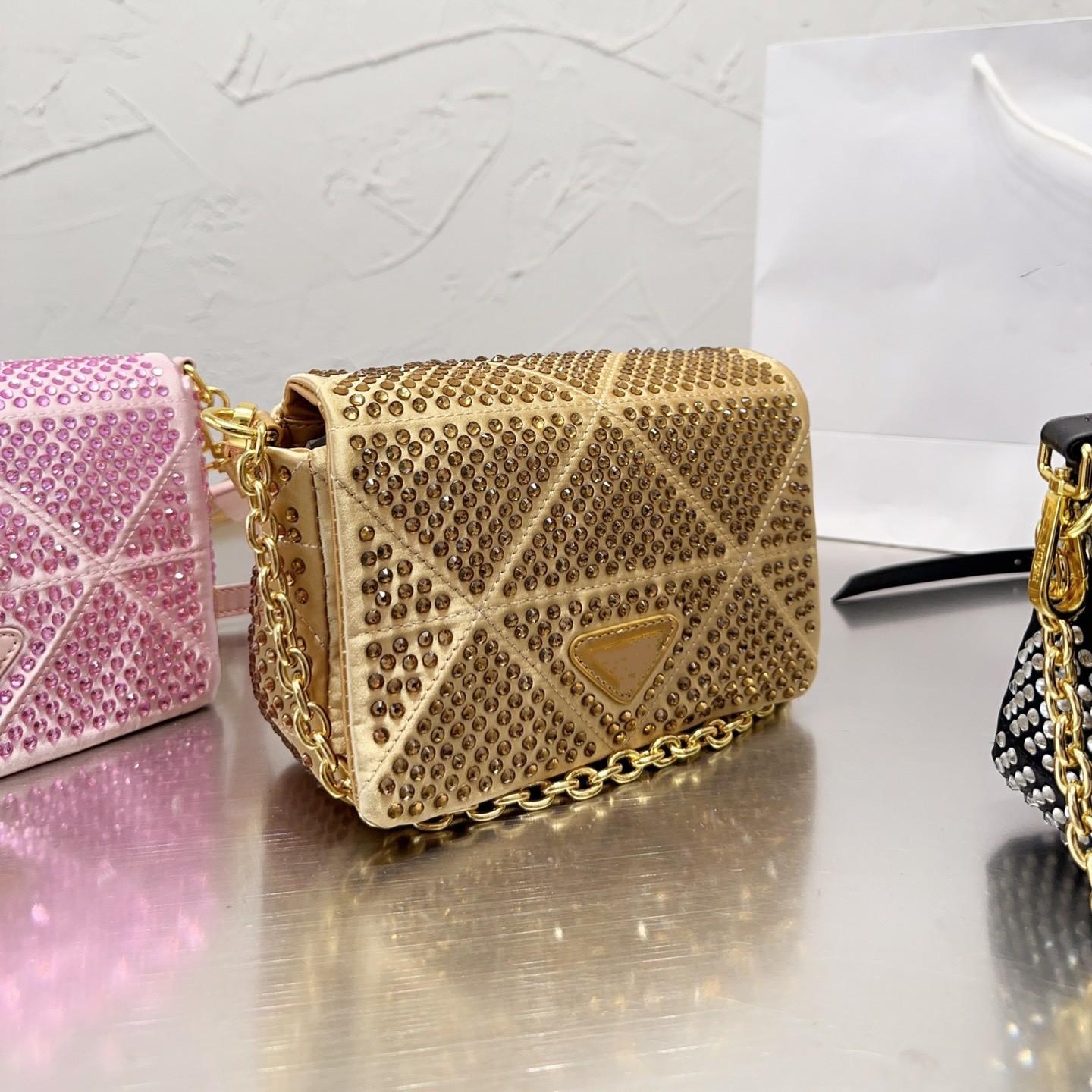 

Designer Shoulder Bags Fashion Trend handbag Chain Single Shoulder Crossbody Bag Factory Low Price Direct Sale, White