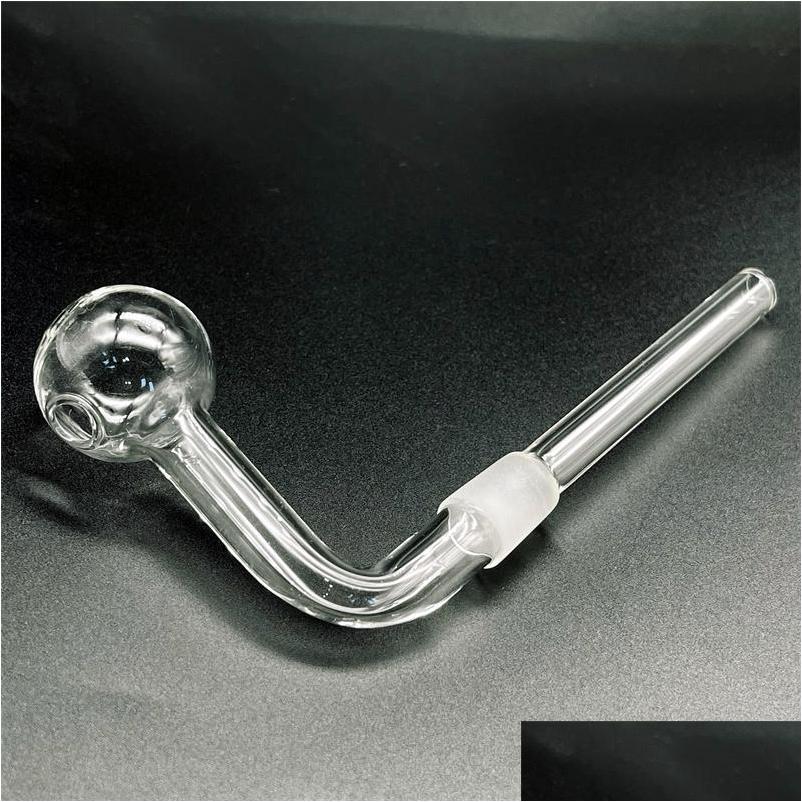 

Smoking Pipes 14Mm Male Joint Hookahs Big Ball Glass Bowls Pyrex Oil Burner Pipe Transparent Clear Tobacco Bent Bowl Hookah Adapter Dhsgw