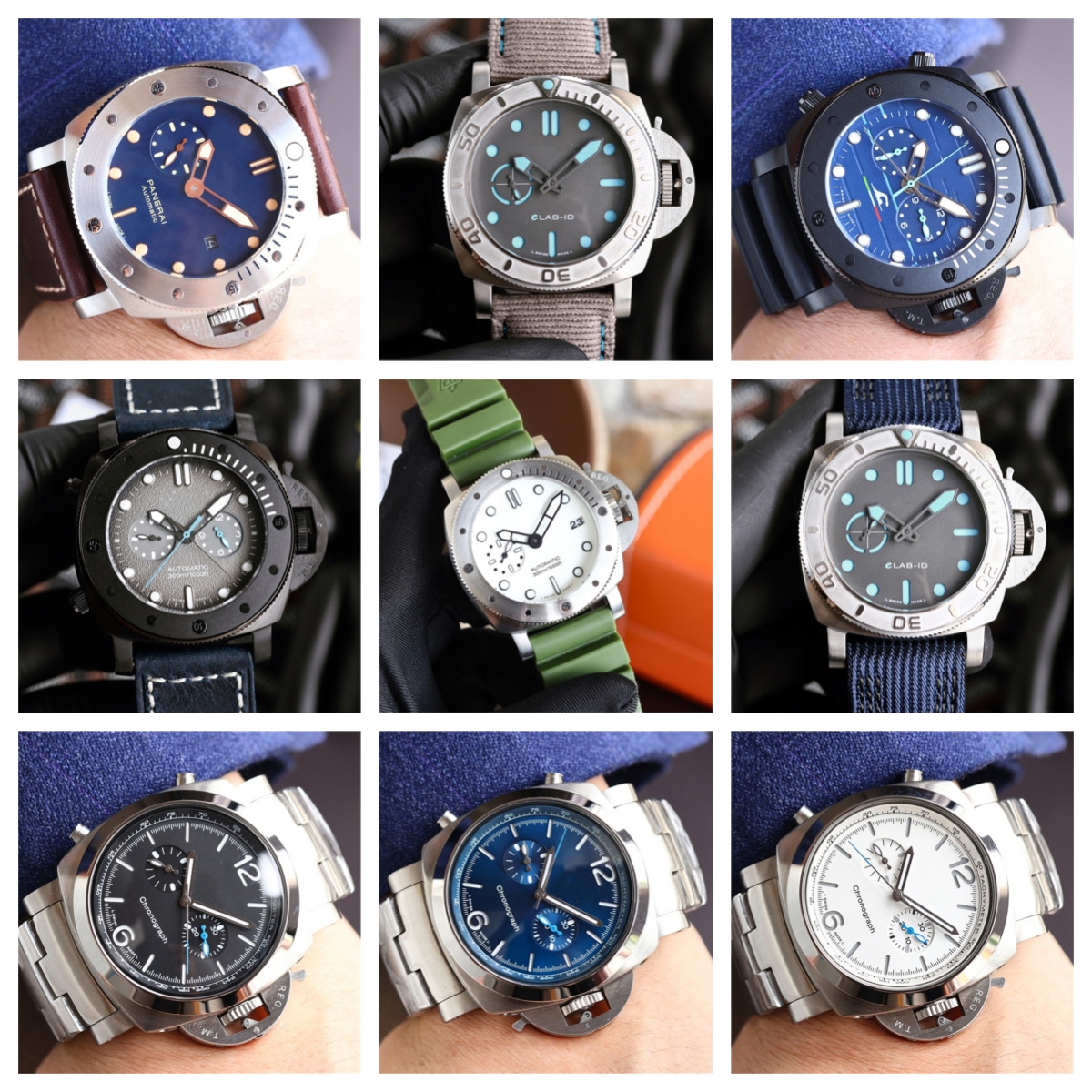 

Montre de luxe men Watches 47mm 2555 automatic mechanical movement BMG-TECH luxury watch super luminescent Wristwatches 05, As picture