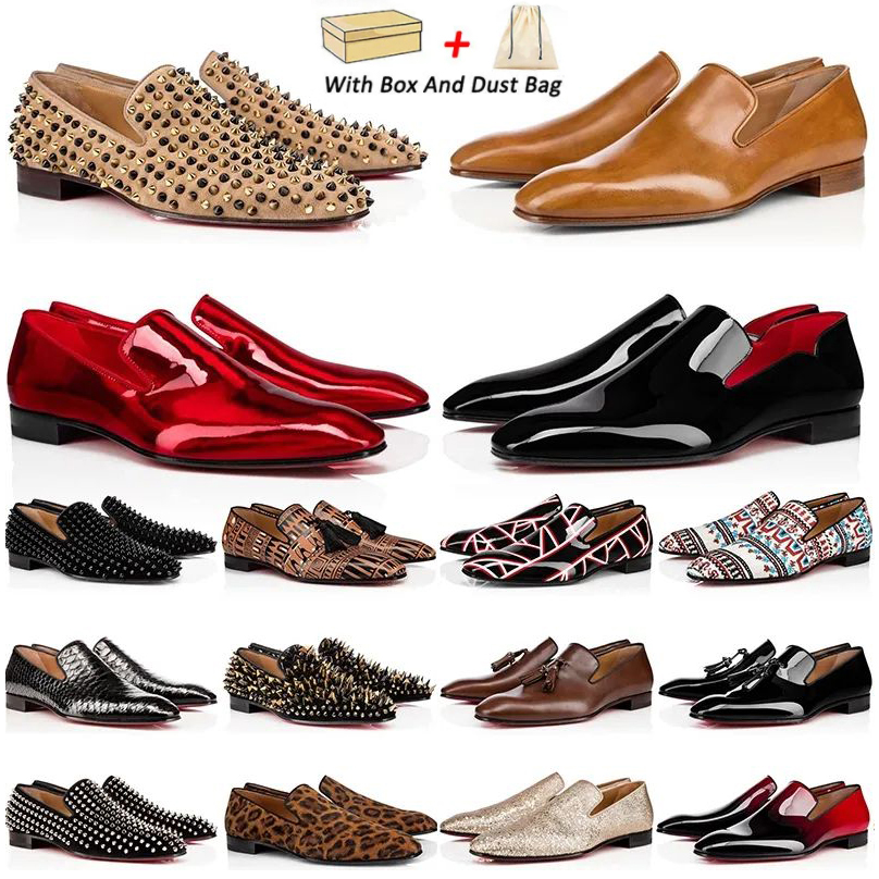 With Box Casual Shoe Bottoms Classic Low Men Women Original Dress Red Shoes Luxury Designer Platform Sneakers Trainers Oxfords Loafers Vintage Authe
