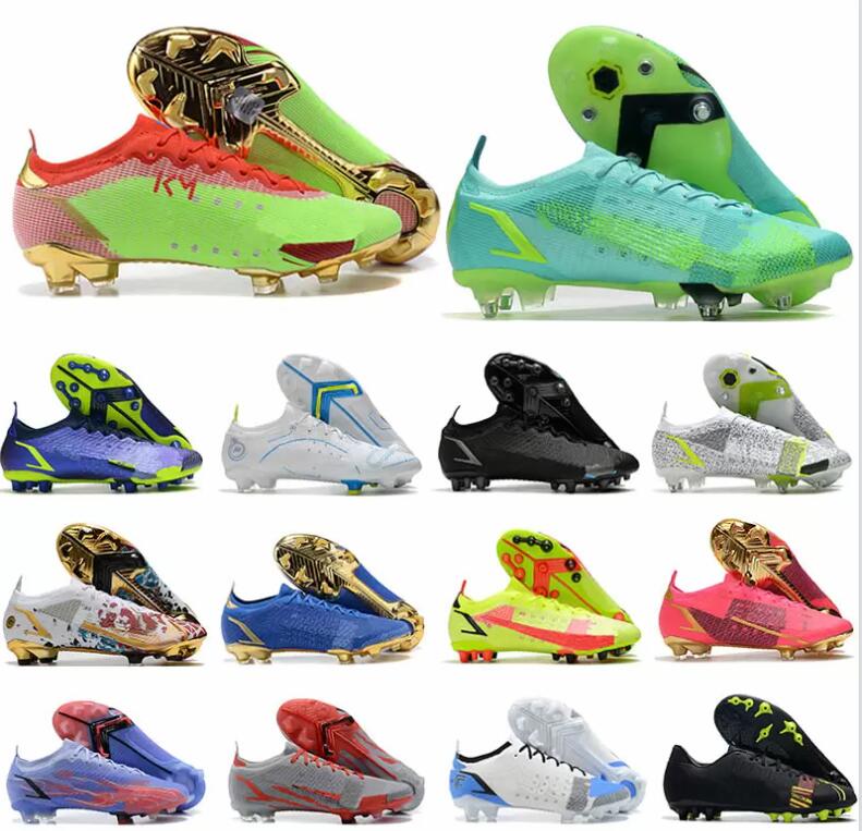 

Mens Soccer Shoes hypervenom Superfly 8 Elite FG Cleats Mercurial Vapores 14 XIV Dragonfly MDS Firm Ground Men Outdoor Ronaldo CR7 Football Boots