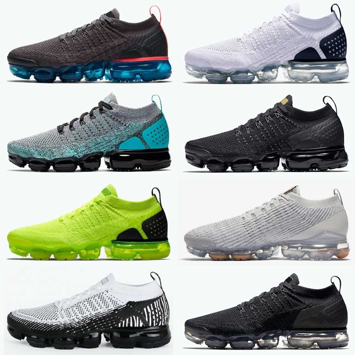 

2023 Top Quality Vapores Fly 2.0 Knit 3.0 Cushion Mens Running Shoes Classic Triple Black Metallic Gold Zebra Sail Oreo Sapphire Blue Sport Sneakers Trainers Size 36-45, Please contact us