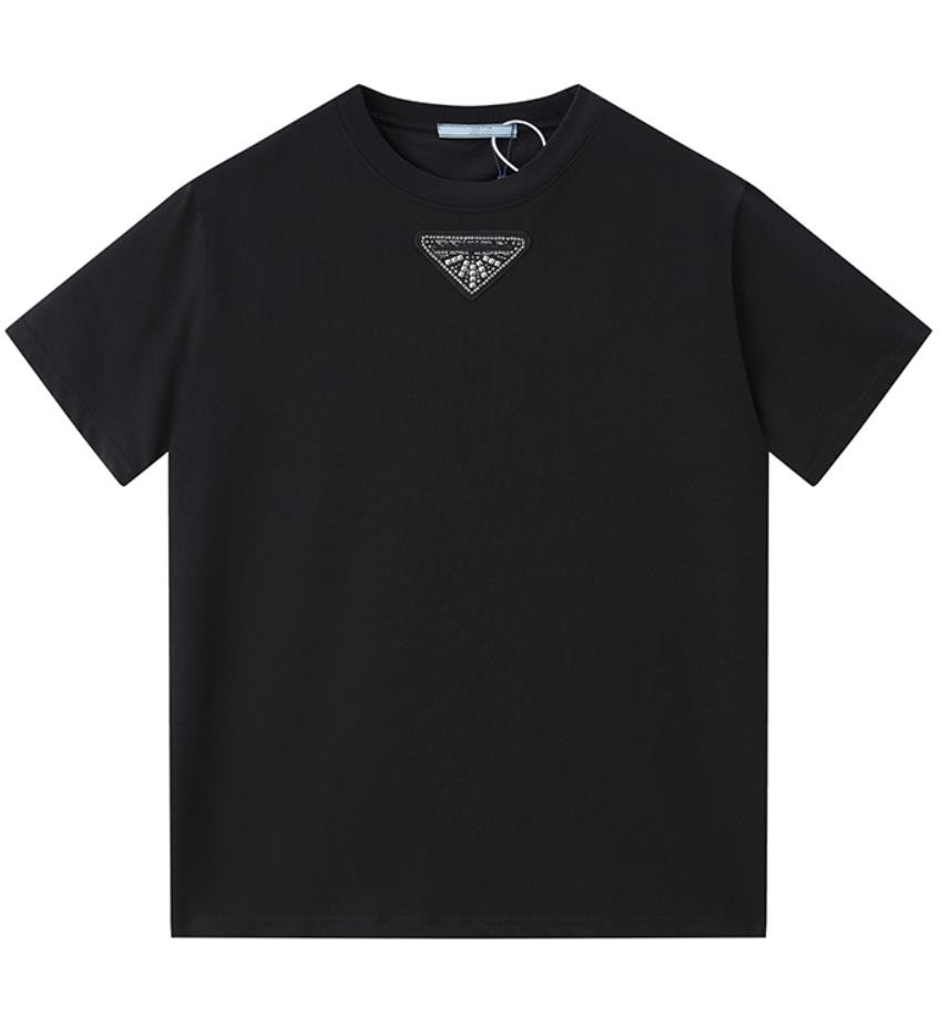

Summer Mens Designer T Shirt Casual Man Womens Loose Tees With Letters Print Short Sleeves Top Sell Luxury Men T Shirt Size S-2XL, White