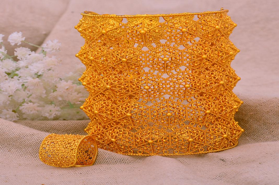 

Bangle Luxury 24K Dubai France Female Big Gold Color Bangles For Women Bride Wedding Bracelet Bijoux Africaine 2211096147399