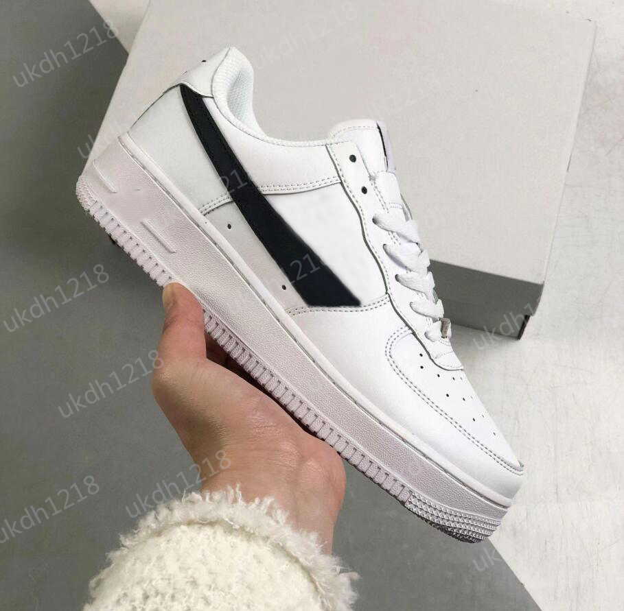 

skateboard shoes 1 Low '07 Pebbled White Black CT2302-100 Mens Running Shoes Simple Style Outdoor Sport Women Flat Sneakers, Customize