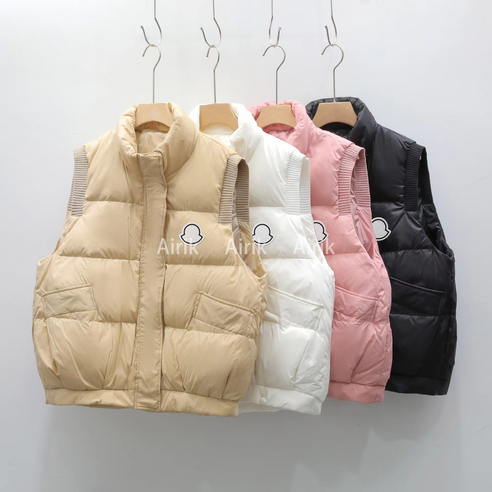 Luxury Jacket Women's designer down jacket Women's winter vest Women's fashion coat vest Short stand collar vest s-XXL