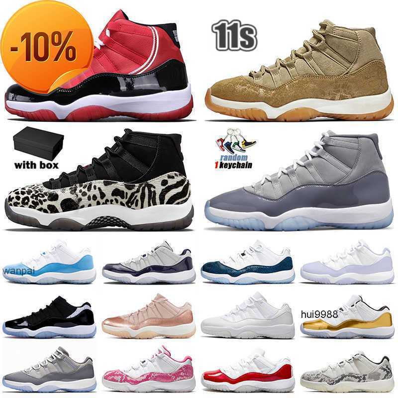 

Top 2023 High Quality Mens Womens Jumpman 11 Basketball Shoes Jumpman11 11s Outdoor Sports Sneaker Designer Leather Low Cherry Snakesking Pi, Y02 cool grey 36-47