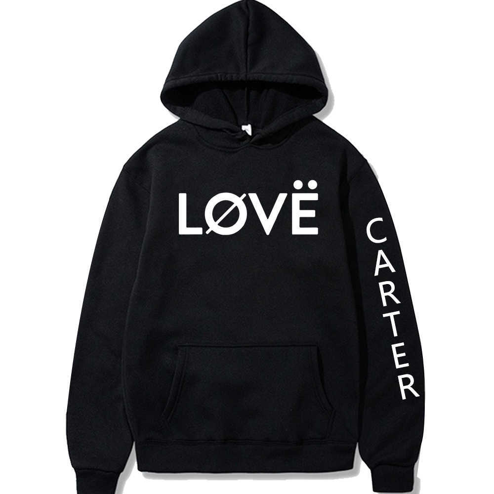 

Men's Hoodies Sweatshirts Aaron Cartert Sweatshirt Carter Love Hip Hop Hoodie Long Sleeve Harajuku Pullover for Unisex G230203, Black