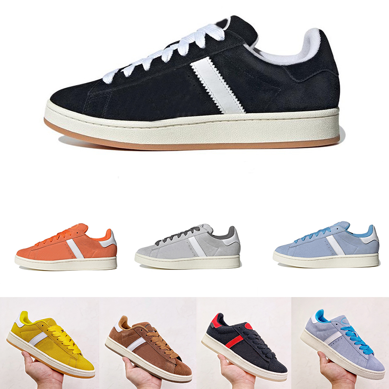 

2023 Suede Leather Shoes Trainers Luxury Designer Shoe Breathable Mesh Lace-up Vintage Casual Sneakers Women Men Trainers Campus Sneaker Fashion Trainer size 36-45, Item#4