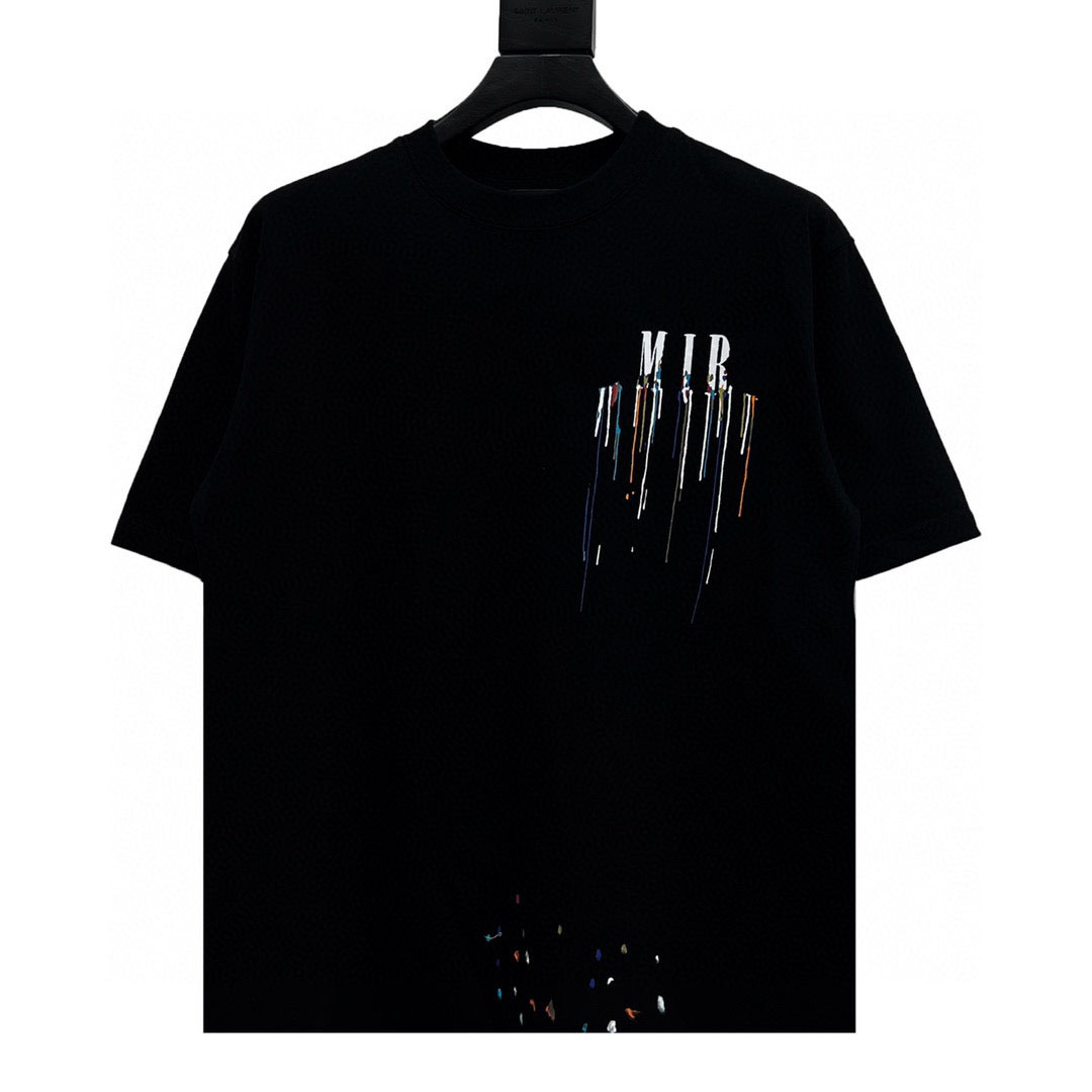 

Men's Plus Tees & Polos Round neck embroidered and printed polar style summer wear with street pure cotton b r